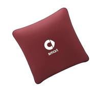 FANSHIDAN Coperta da Viaggio 2 in 1, Cuscino Coperta Trasformabile Auto per Smart Fortwo Cabrio 2015 2016 2017, Coperta Cuscino 2 in 1, Cuscino di Trasformazione 2 in 1,Red