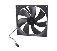 FANSHINUO 180mm Doppio Cuscinetto A Sfera 12V Ventola Di Raffreddamento 5.5x2.1mm Basso Rumore Ad Alta Flusso D'aria Per PC Case Server Cabinet Ventilazione Fan