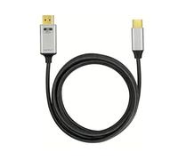 FANSHINUO Adattatore da USB C a HDTV 2.1 in alluminio da tipo C a HDTV Adattatore 8K @ 60Hz Video Sound Sync Screen Converter Dissipazione del calore Gaming Hdtv