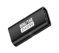 FANSHINUO Adattatore USB 4.0.0 portatile che consente uno scambio rapido di dati da 80 Gbps 240 W in una struttura metallica per la mobilità elettronica