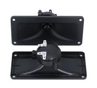 FANSHINUO Altoparlanti piezoelettrici in ceramica Tweeter Dispositivo Musicale Con Toughs ABS Alloggiamento Quadrato Horn Tweeter Altoparlanti Piezoelettrico Ceramica 2pcs