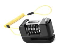 FANSHINUO Biciclette Freno A Disco Portatile Ad Alta Sicurezza Biciclette Serrature Combinazione 4-Digit