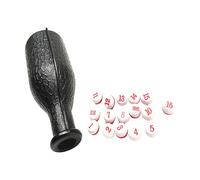 FANSHINUO Biliardo Shaker Bottiglia Biliardo Pool Shaker Bottiglia Con Palline Numerate Piscina Per Divertimento Intrattenimento Dadi Tazza