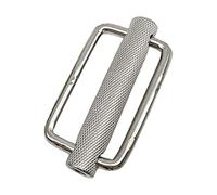 FANSHINUO Cinghie imbracatura cintura fermo tappi in acciaio inossidabile fibbie per scivoli subacquei cintura peso scivoli fermi custode in acciaio inossidabile Triglide cinghie cinghia Keeper