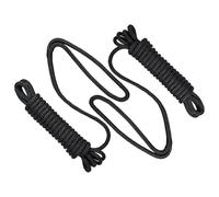 FANSHINUO Confezione da 2 corde di ormeggio da 3/8 di pollice di diametro 15 pollici anelli presplicati in nylon resistente per imbarcazioni con maxi