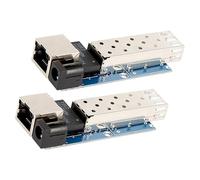 FANSHINUO Convertitori in fibra Gigabit Ethernet che supportano il modulo SFP ad alta velocità PCB Base in metallo Design LCs compatibile con modulo Sfps ricetrasmettitore compatibile