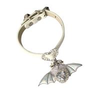 FANSHINUO Diavolo Bowknot Strass Elegante catena da polso gioielli scintillanti per le donne Party Night Out Daily Wear Elegante catena gotica mano, Misura unica, come descritto