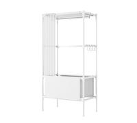 FANSHINUO Facile Assemblaggio Armadio Armadio Semplice Assemblaggio Armadio Materiali Utili Per Abbigliamento Quotidiano Studente Dormitorio Armadio