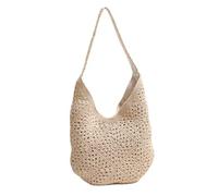 FANSHINUO Floreale Tessuto Borsa A Tracolla Per Vacanza Spiaggia Noi Leggero E Pratico Secchio Borse Borsa Per Le Donne Alla Moda Accessorio Da Viaggio Delle Donne, B, One Size