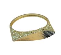 FANSHINUO Hollow Out Comodo Braccialetto Regolabile Mano Del Braccialetto D'epoca Colore Oro Accessori Dei Monili per le Signore