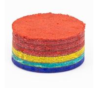 FANSHINUO La punta del biliardo della pelle di maiale di 6 strati installa facilmente la pelle di maiale degli arcobaleni per la punta del grado del torneo di padronanza