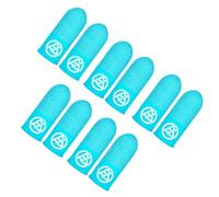 FANSHINUO Manicotti per dita traspiranti per dispositivi touchscreen, con copertura antiscivolo per dita incandescente al buio, per lunghe visioni notturne