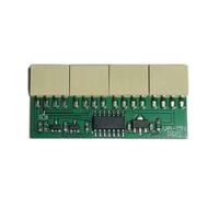 FANSHINUO PC Fan Power Splitter Con 1 A 4 Porte Fan Control Simulatore Emulatore Per Desktop Splitter