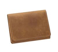 FANSHINUO Portafoglio corto in pelle PU vintage per biglietti da visita organizzato per professionisti e imprenditori Business Meeting Card Holder, Marrone, Bellezza di massa