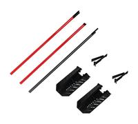 FANSHINUO Portatile Golf Swing Aereo Trainer Allineamento Stick Holder Golf Swing Pratica Aiuto Per Percorsi Allenamenti Attrezzature di Formazione Regolabile
