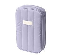 FANSHINUO Scatola di immagazzinaggio del cavo Organizzatori di Elettronica Borsa Portatile di Caso di Viaggio Per La Ricarica Elettronica Della Borsa Di Memorizz, Viola, One Size