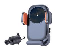 FANSHINUO Supporti per prese d'aria per auto che caricano 15 W Supporto per auto Supporto per telefono generale Semplice installa per smartphone Supporto per telefono di guida sicura