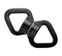 FANSHINUO Triangolare Rotazionale 360 Gradi Corda Girevole Connettori Per Swing Pilates Amaca 30KN Lega di Alluminio Swing Corda Rotazionale