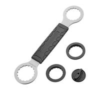 FANSHINUO Universals Bike Lockring Tool include catena frusta Lockring Tool e chiave per la manutenzione del ciclismo Biciclette installazione cassette