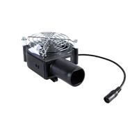 FANSHINUO Ventilatore ad alta velocità 12 V per barbecue Pozzi Piccola ventilazione elettronica Fuochi da campeggio all'aperto Uso interno Regolatore di velocità variabile