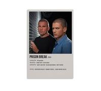 FANSITUO Prison Break- Poster artistico su tela con pittura a olio, decorazione per la casa, album musicale, decorazione da parete, stile classico, senza cornice, 20 x 30 cm