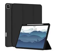 FANSONG Custodia per iPad Air 13 2024, Cover per iPad Pro 12,9 pollici 2022 2021 2020 2018 Generazione TPU Supporto per iPad Matita Ricarica Stand Auto Wake/Sleep Smart Cover per iPad Pro 6a 5a 4a 3a