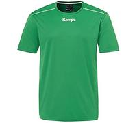 FanSport24 Kempa - Maglietta a Maniche Corte in Poliestere, con Scollo Rotondo, da Uomo, Colore: Rosso