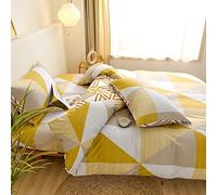 FANSU Biancheria da Letto di Matrimoniale Set Copripiumino de 3/4 Pezzi in Morbido Microfibra con Federa e Lenzuolo con Gli Angoli (200x200cm,Melodia)