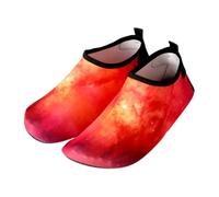 FANSU Chaussures de Plage Pieds Nus avec Semelle Souple, Chaussons Aquatiques à Séchage Rapide pour Natation, Surf, Yoga et Activités Nautiques, Confort Extensible Unisexe (Interstellare,41)