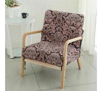 FANSU Copripoltrona 1 Posto con Braccioli,modello Slipcover Replacement con cerniera Solo copertura La sedia non è inclusa,Copri Poltrona Elasticizzato Lavabile Fodera (Motivi classici)