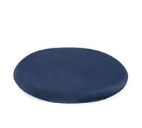 FANSU Cuscino per Seduta in Memory Foam Comfort, Cuscini per Sedie da Rotondo Cuscino per Sedia Rotondo Elastico Cuscini Rotondi per Sedili Lavabili per Casa, Giardino (28x28cm,Marina Militare)