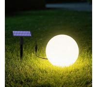FANSU Illuminazione Solare Giardino, Palla Colorata Luci Solare per Sentieri con Telecomando Luci Prato Esterno Lampada da Sentiero per Decorazione Patio Cortile (Colorato,Diametro 20 cm)