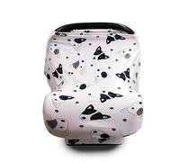 Fansu Multiuso Copertura Allattamento al Seno Stampa Taglia Larga Sciarpa per Allattamento, Coprisedile per Passeggino/Carrello Spesa, Mamma Protezione Privacy (Cucciolo)