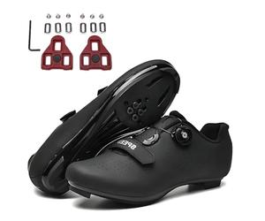 FANSU Scarpe Ciclismo Strada Uomo, Unisex Scarpe da Bici Compatibile con SPD e Delta Blocco Pedale, MTB Scarpe da Bicicletta Compatible with Peloton