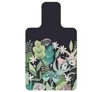 FANSU Tappetino per Reformer Pilates, Girasole 3D Antiscivolo Pad Pilates Reformer Mat Durevole Tappetino da Ginnastica per Esercizi in Gomma Scamosciata per Palestra Yoga (96x56cm,Floreale)