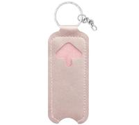 FANSWAN Portachiavi per rossetto, portachiavi per balsamo per labbra, portachiavi, lucidalabbra, organizer per gioielli per donne e ragazze, Rosa