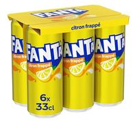 Fanta Bevanda gassata al limone 6 x 33 cl