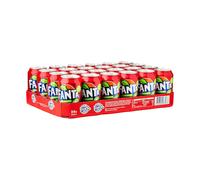 Fanta Fragola E Kiwi Gusto Frizzante 330Ml 24 Pezzi