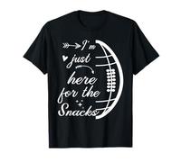 Fantacalcio retrò I'm Just Here for The Snacks Maglietta
