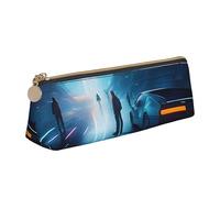 Fantascienza Futuro Grande Capacità Astuccio Penna Semplice Cancelleria Sacchetto Organizzatore Ufficio Marker Pouch Multifonction Box Makeup Bag