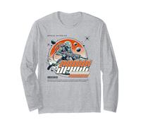 Fantascienza Space Invasion Alien Warrior Future Battle Maglia a Manica