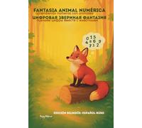 Fantasía animal numérica (Bilingüe Español - Ruso): Aprendiendo números con animales