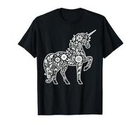 Fantasia Arcobaleno Unicorno Cavallo Fan Unicornlover Maglietta