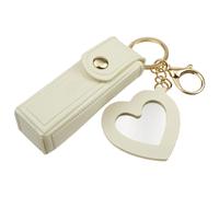 Fantasia Borsa per rossetto e nebulizzatore tascabile bianco