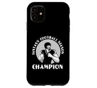 Fantasia Football Champion Cartoon Logo Grafico Custodia per iPhone 11