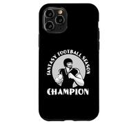Fantasia Football Champion Cartoon Logo Grafico Custodia per iPhone 11 Pro