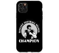 Fantasia Football Champion Cartoon Logo Grafico Custodia per iPhone 11 Pro Max
