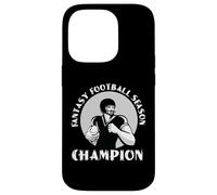 Fantasia Football Champion Cartoon Logo Grafico Custodia per iPhone 14 Pro