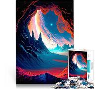 Fantasia paesaggistica Puzzle 1000 pezzi per adolescenti Giocattoli che creano dipendenza e sfidano l'intelligenza del cervello Regalo per i compleanni 38x26cm