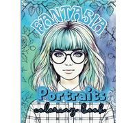 Fantasia Portraits: coloring book for adults